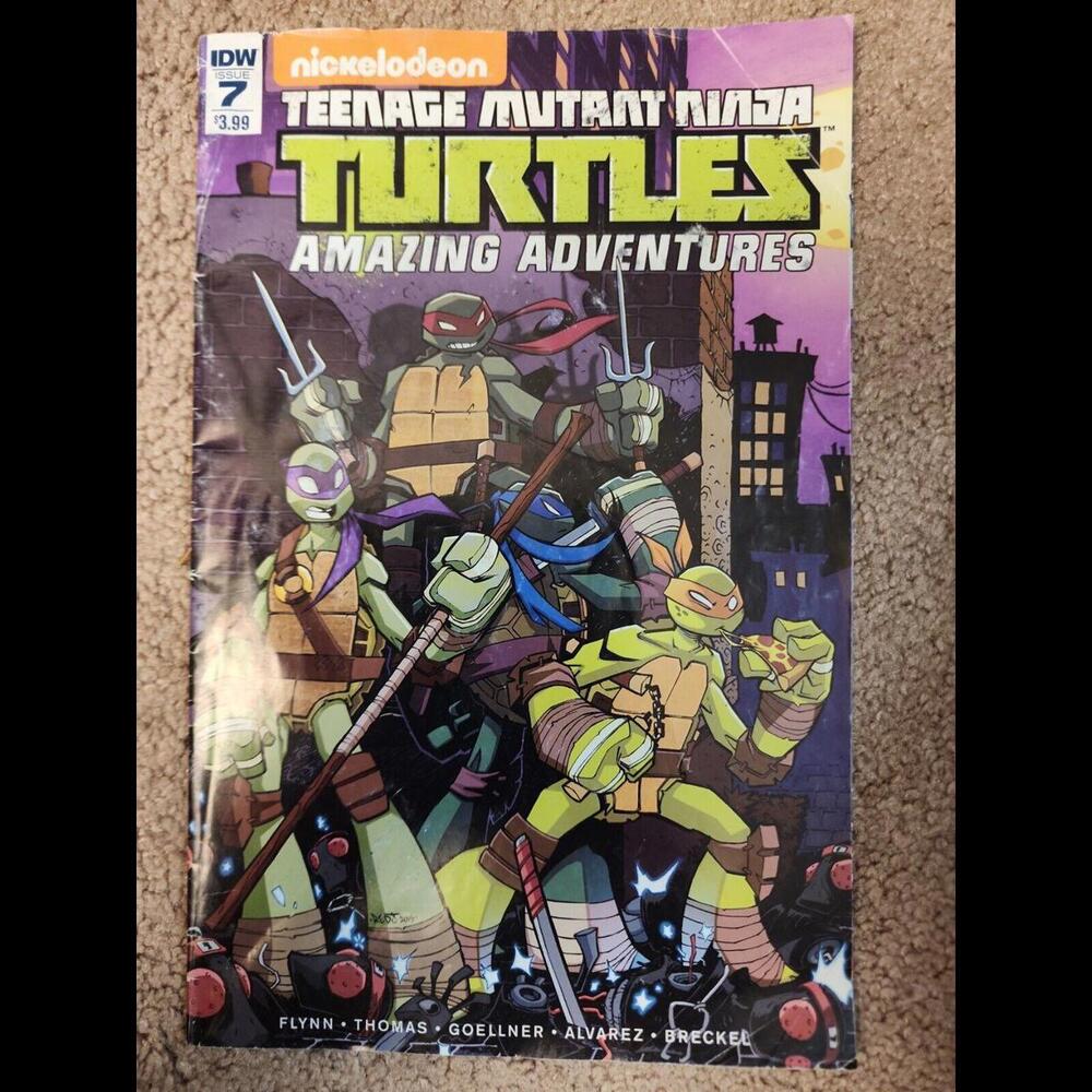 Teenage Mutant Ninja Turtles Amazing Adventures #7 IDW Comics